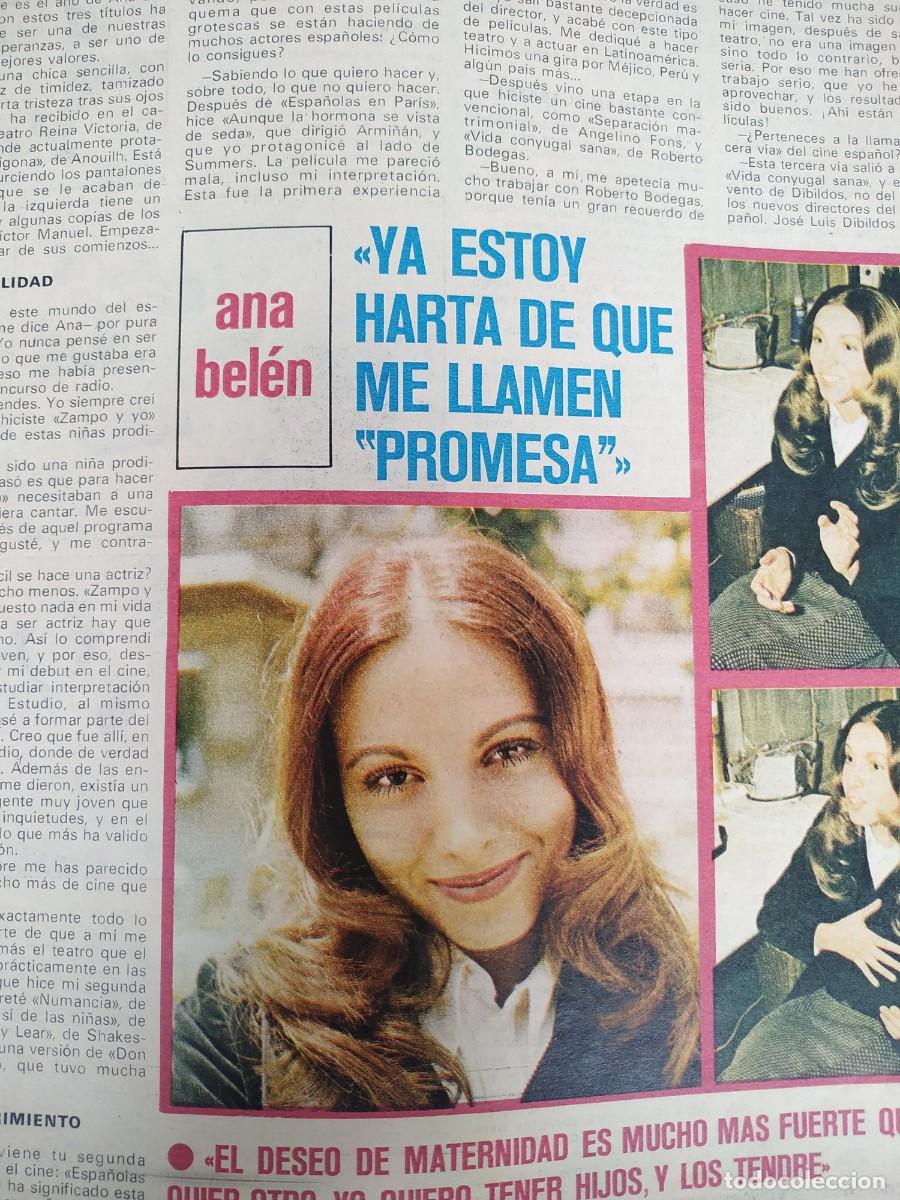 Otros Art&iacute;culos de Coleccionismo en Papel: ANTIGUO REPORTAJE SOBRE ANA BELEN