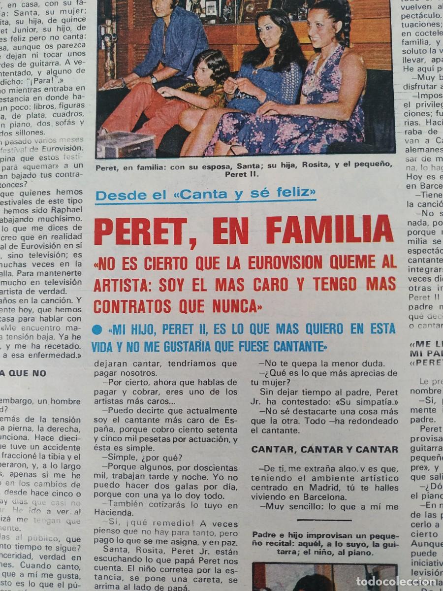 Otros Art&iacute;culos de Coleccionismo en Papel: ANTIGUO REPORTAJE SOBRE PERET EN FAMILIA