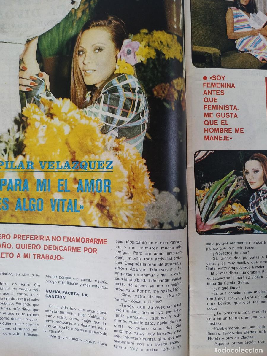 Otros art&iacute;culos de coleccionismo en papel: ANTIGUO REPORTAJE SOBRE PILAR VELAZQUEZ