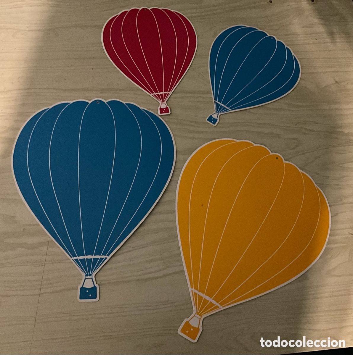 Otros Art&iacute;culos de Coleccionismo en Papel: 18 EMBLEMA EUROPEAN BALLON FESTIVAL. Silueta bicolor. Igualada x8&euro;