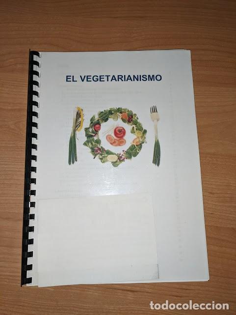 Otros Art&iacute;culos de Coleccionismo en Papel: TRABAJO ESCOLAR SOBRE EL VEGETARIANISMO