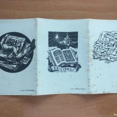 Otros Artículos de Coleccionismo en Papel: 1949 FOLLETO EX LIBRISTAS DE BARCELONA QUE OFRECEN SUS X LIBRIS EN CAMBIO - BARCELONA
