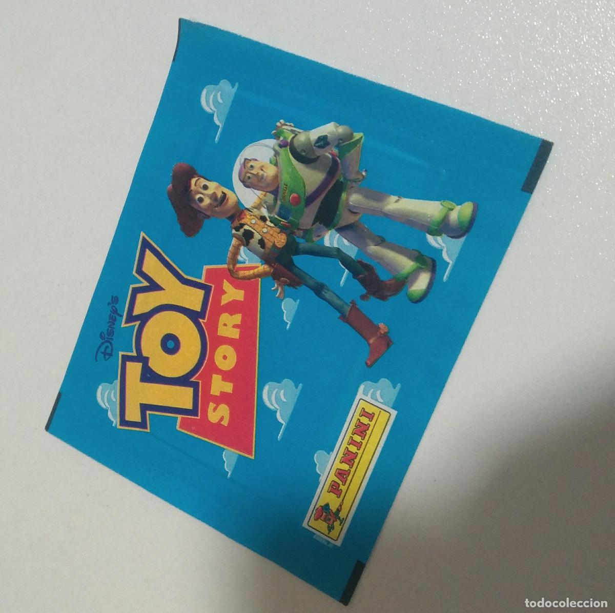 Otros art&iacute;culos de coleccionismo en papel: sobre VACIO de cromos sin cromos antiguo panini toy story pixar disney