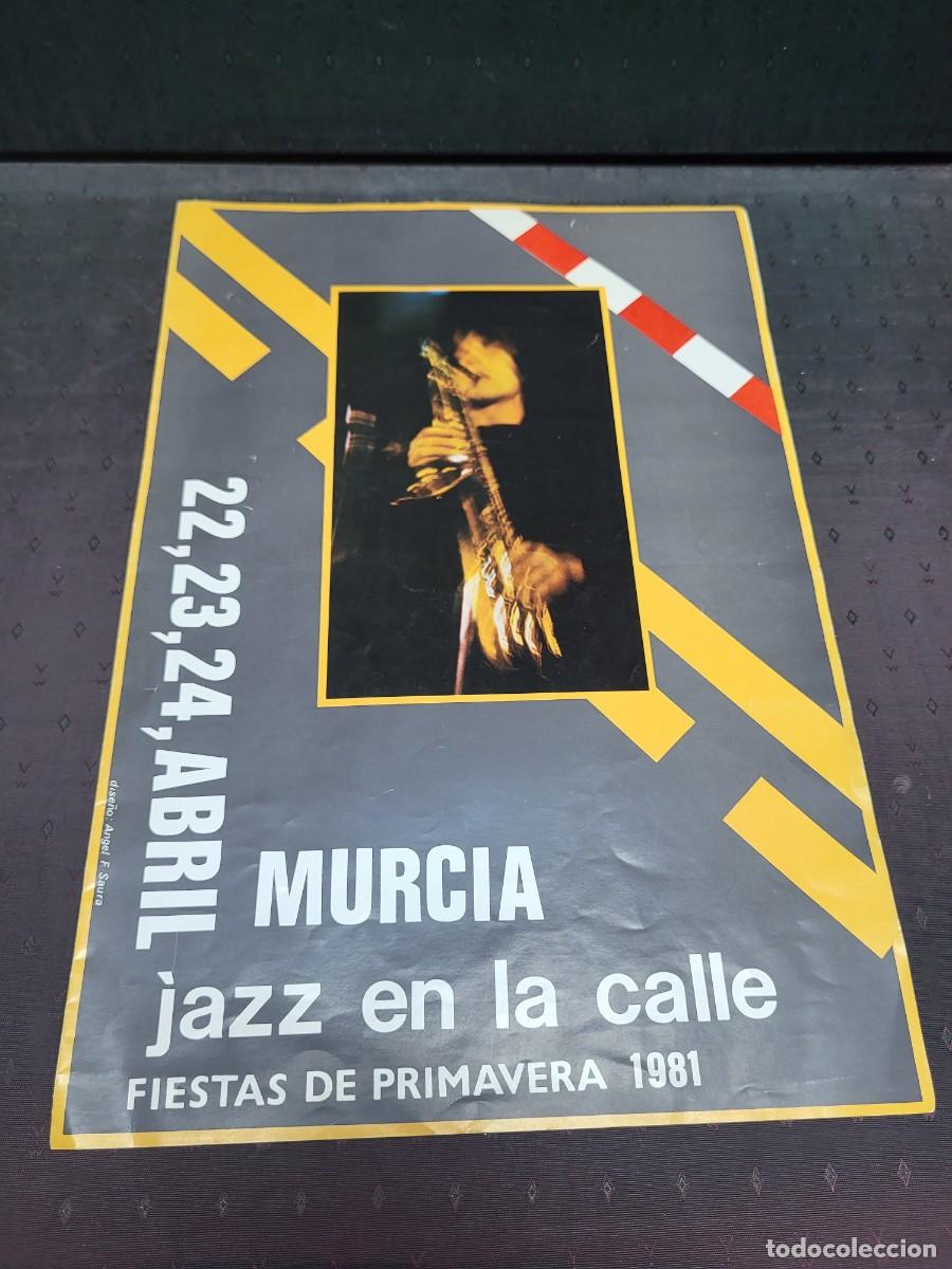 Altri oggetti di carta: MURCIA FESTIVAL JAZZ EN LA CALLE 1981