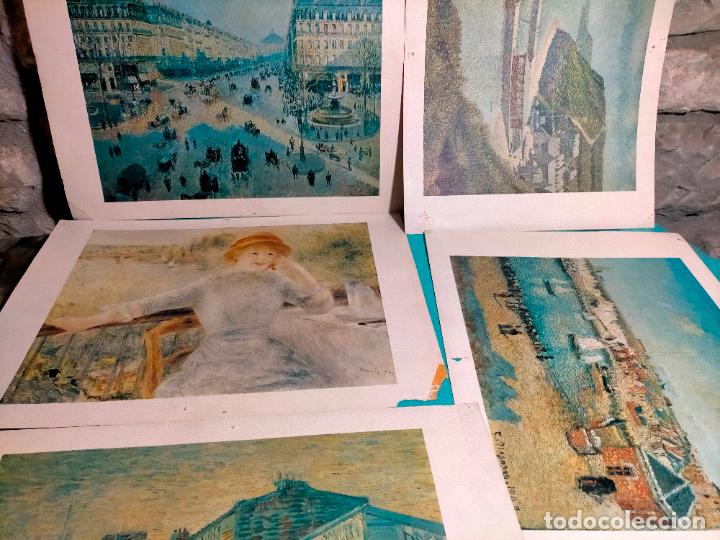 Otros Art&iacute;culos de Coleccionismo en Papel: Lote impresiones de pinturas propaganda medicamentos conductasa madebal madecilina trezida