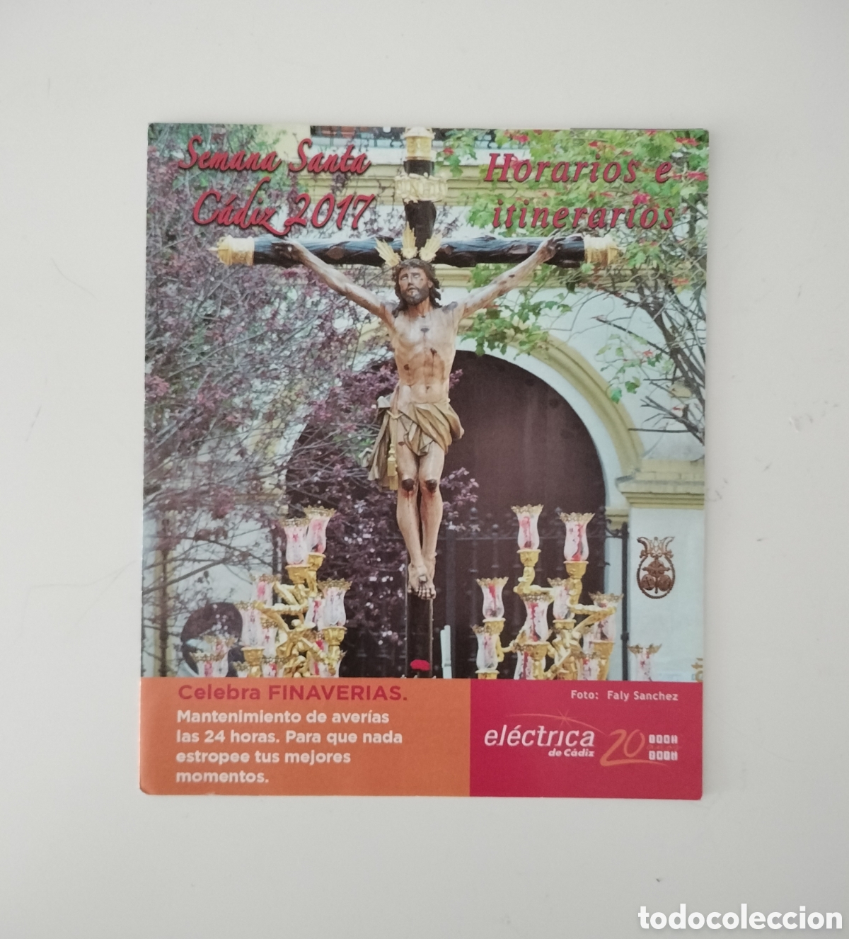 Otros Art&iacute;culos de Coleccionismo en Papel: ITINERARIO GUIA SEMANA SANTA C&Aacute;DIZ 2017