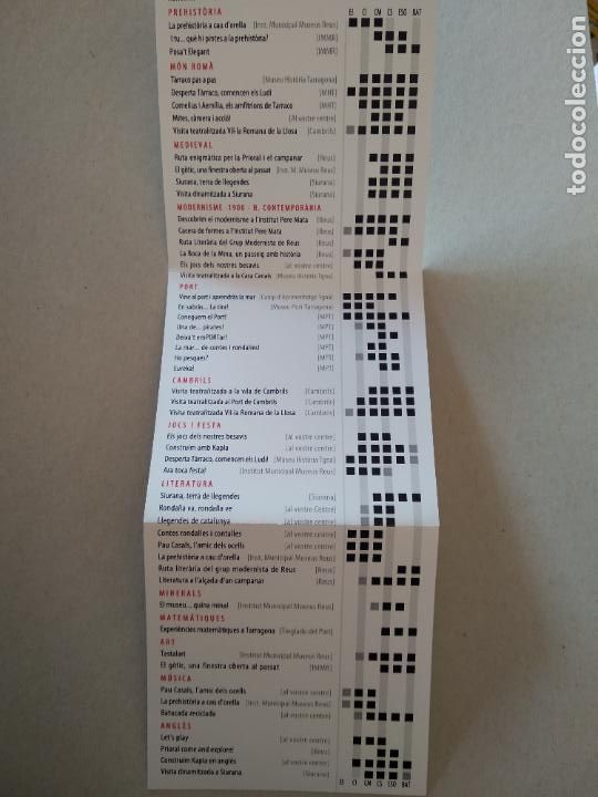 Otros Art&iacute;culos de Coleccionismo en Papel: ACTIVIDADES REUS TARRAGONA CAMBRILS PREHISTORIA MON ROM&Agrave; MEDIEVAL PORT MODERNISME LITERATURA JOCS