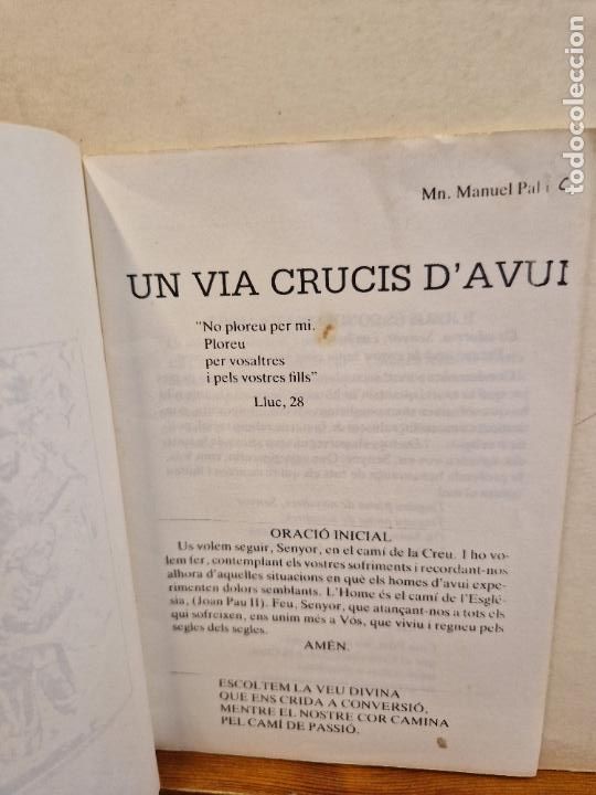 Paper Collecting Others: UN VIA CRUCIS D'AVUI. MN. MANUEL 1980