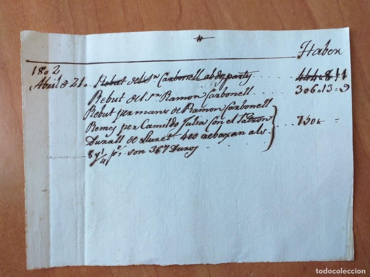 Otros art&iacute;culos de coleccionismo en papel: 1802 REBUT EN CATAL&Aacute;N - Foto 1