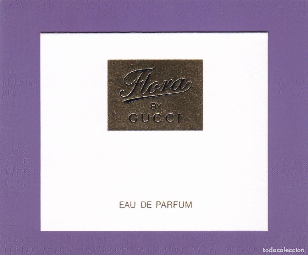 Otros Art&iacute;culos de Coleccionismo en Papel: PROBADOR DE PERFUME - TARJETA. FLORA BY GUCCI. EAU DE PARFUM