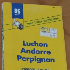 Otros Artículos de Coleccionismo en Papel: :::: K88 - GUIA MICHELIN - LUCHON - ANDORRE - PERPIGNAN