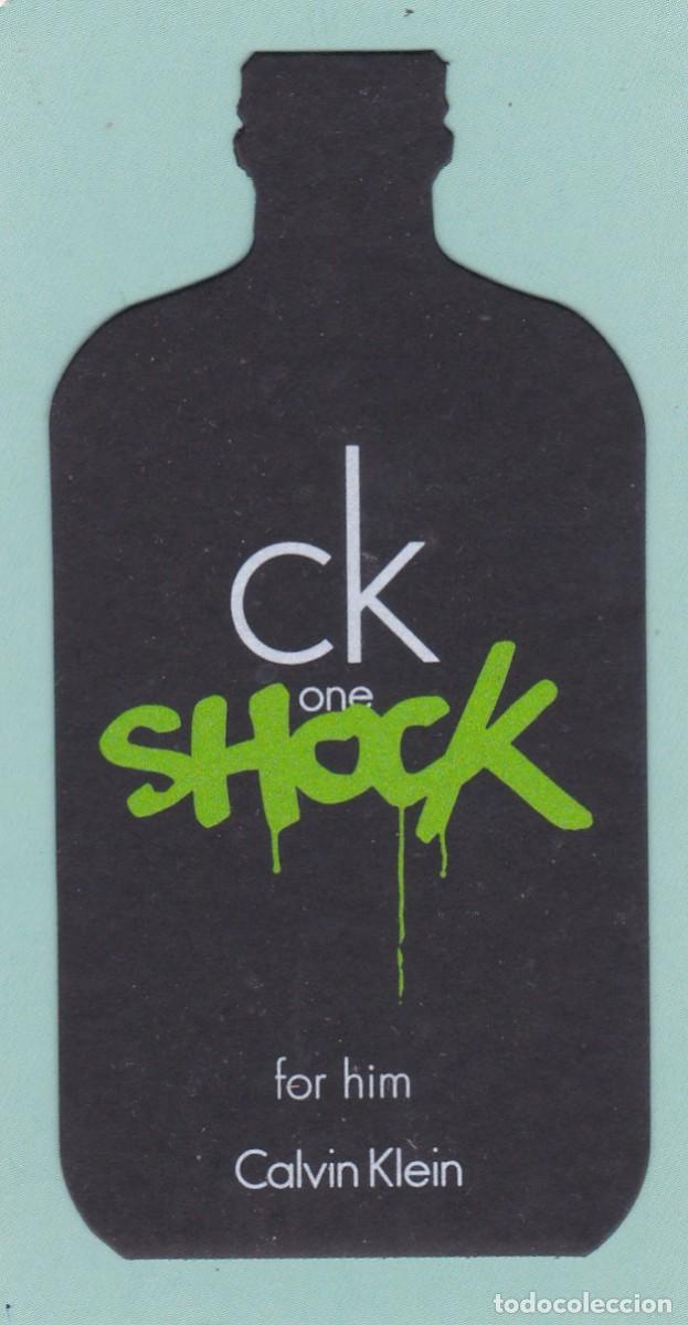 Otros Art&iacute;culos de Coleccionismo en Papel: PROBADOR DE PERFUME - TARJETA. CK ONE SHOCK FOR HIM. CALVIN KLEIN