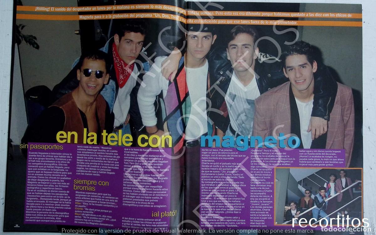 Sammelleidenschaft Andere Papierartikel: MAGNETO CARLOS ELIAS MAURI ALAN ALEX