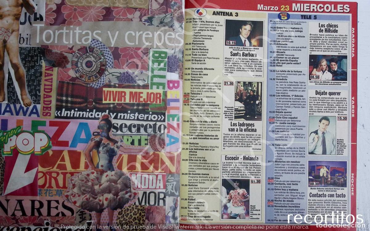 Outros artigos de papel: SANTA BARBARA DEJATE QUERER CARLOS MATA FERNANDO FERNAN GOMEZ