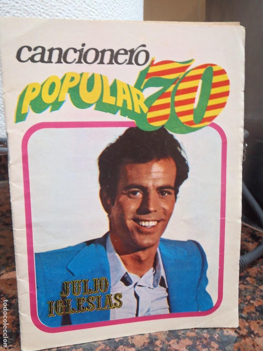 Otros Art&iacute;culos de Coleccionismo en Papel: CANCIONERO POPULAR 70 - JULIO IGLESIAS - ED. NOTAS MAGICAS
