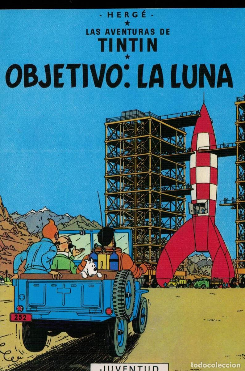Otros Art&iacute;culos de Coleccionismo en Papel: Objetivo: la Luna / Herg&eacute;, Las aventuras de Tint&iacute;n
