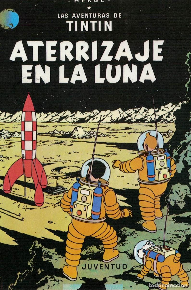 Otros Art&iacute;culos de Coleccionismo en Papel: Aterrizaje en la Luna / Herg&eacute;, Las aventuras de Tint&iacute;n