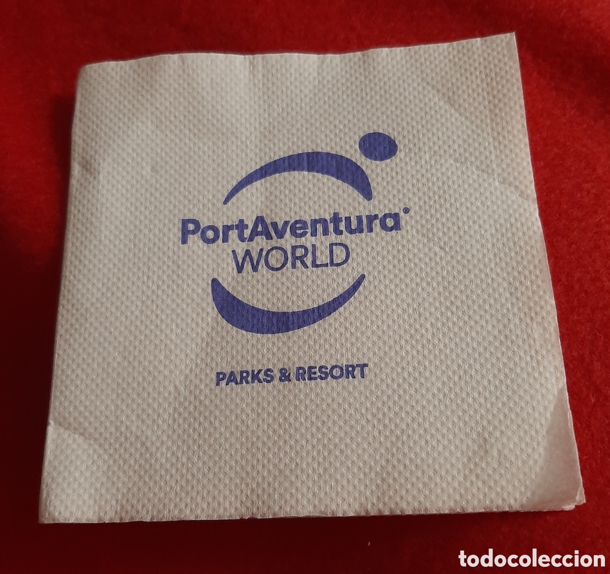Otros Art&iacute;culos de Coleccionismo en Papel: Servilleta publicidad Port Aventura COMPRA MINIMA 5&euro;