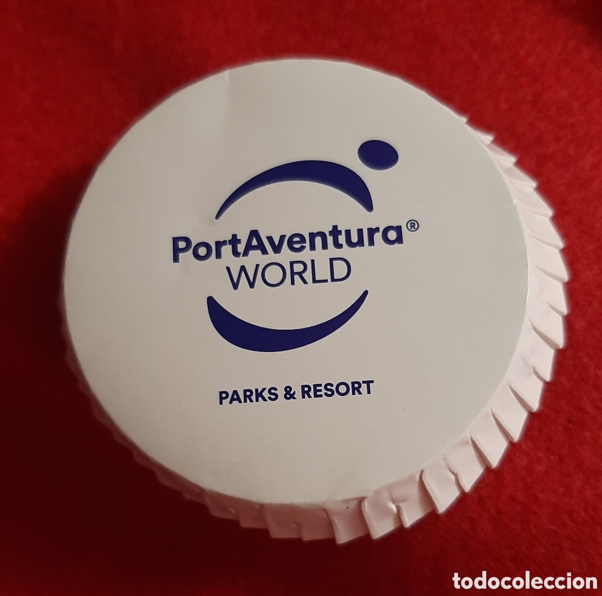 Outros artigos de papel: Protector vaso papel Port Aventura COMPRA MINIMA 5&euro;