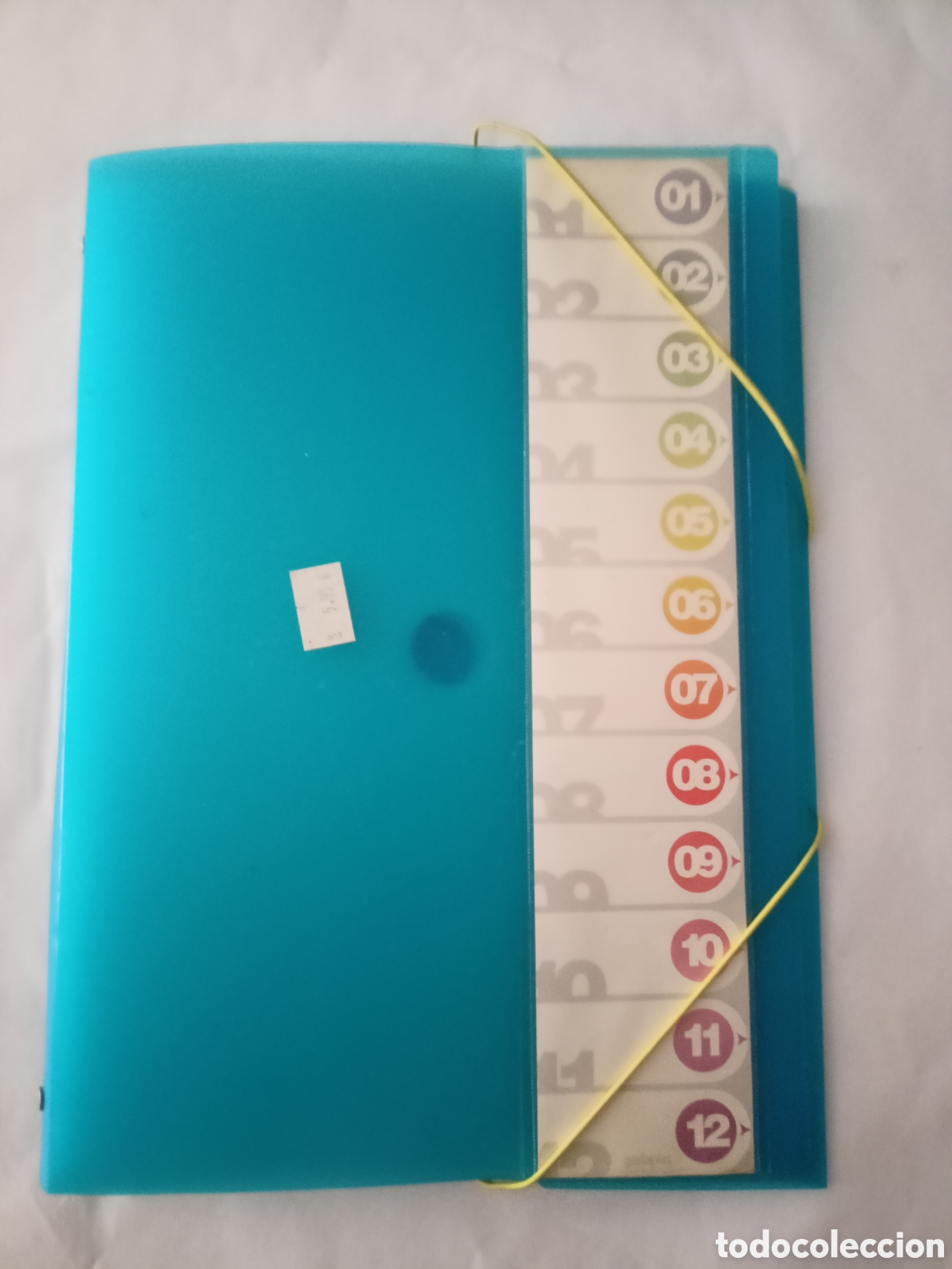 Altri oggetti di carta: Carpeta clasificadora plastico grafoplas azul. Nuevo
