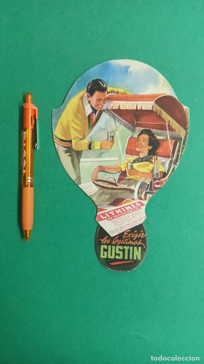 Otros Art&iacute;culos de Coleccionismo en Papel: Antiguo abanico Pay pay. Publicidad Litines D. Gustin.