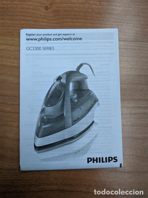 Sammelleidenschaft Andere Papierartikel: MANUAL PLANCHA PHILIPS GC3300 SERIES