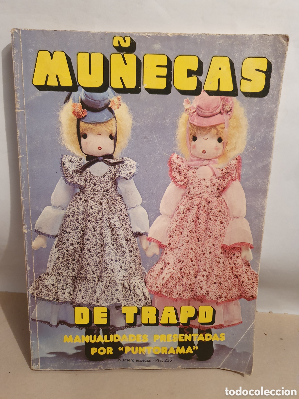 Otros Art&iacute;culos de Coleccionismo en Papel: MU&Ntilde;ECAS DE TRAPO. MANUALIDADES PRESENTADAS POR PUNTORAMA.