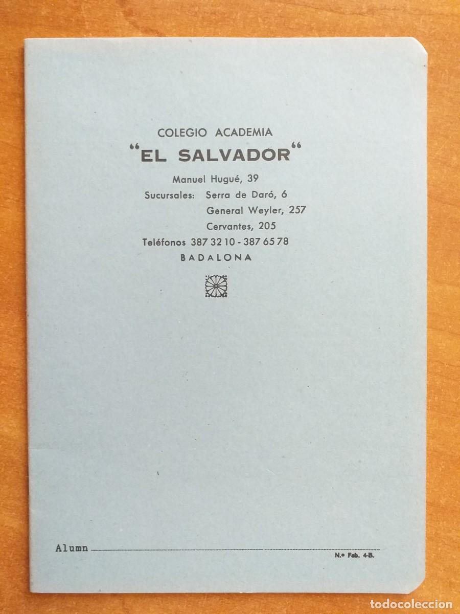 Otros Art&iacute;culos de Coleccionismo en Papel: CUADERNO ESCOLAR SIN USAR - BADALONA