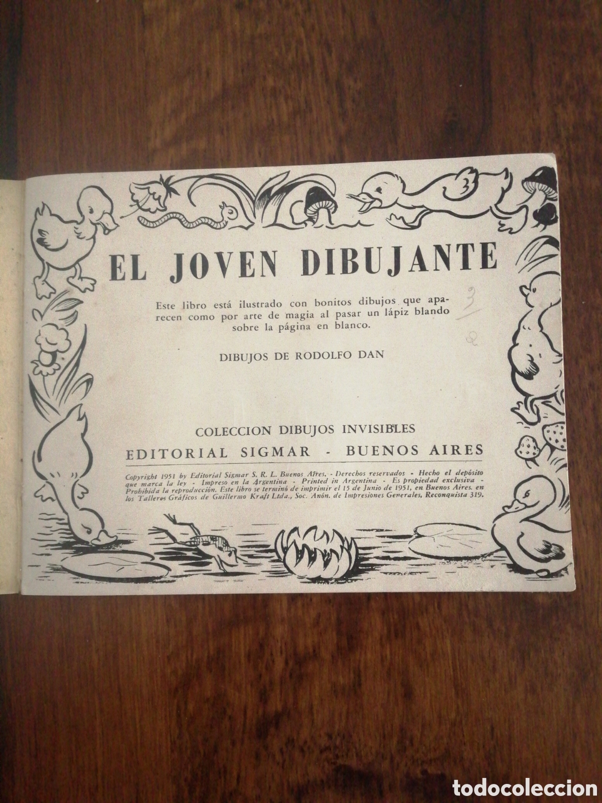 Otros art&iacute;culos de coleccionismo en papel: El joven dibujante - Foto 2