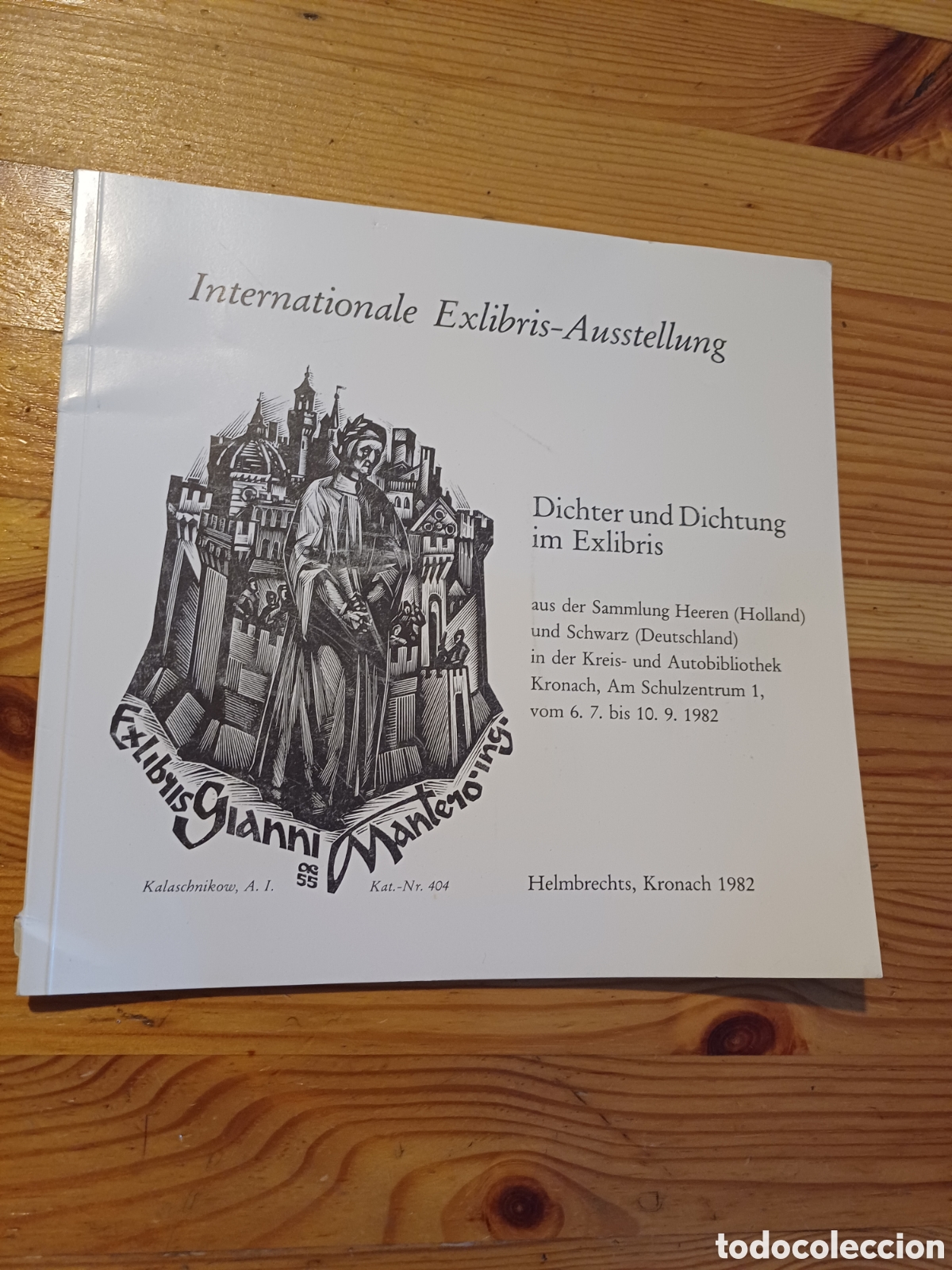 Otros Art&iacute;culos de Coleccionismo en Papel: Internationale Exlibris Ausstellung 1982 Helmbrechts Kronach 76 pag