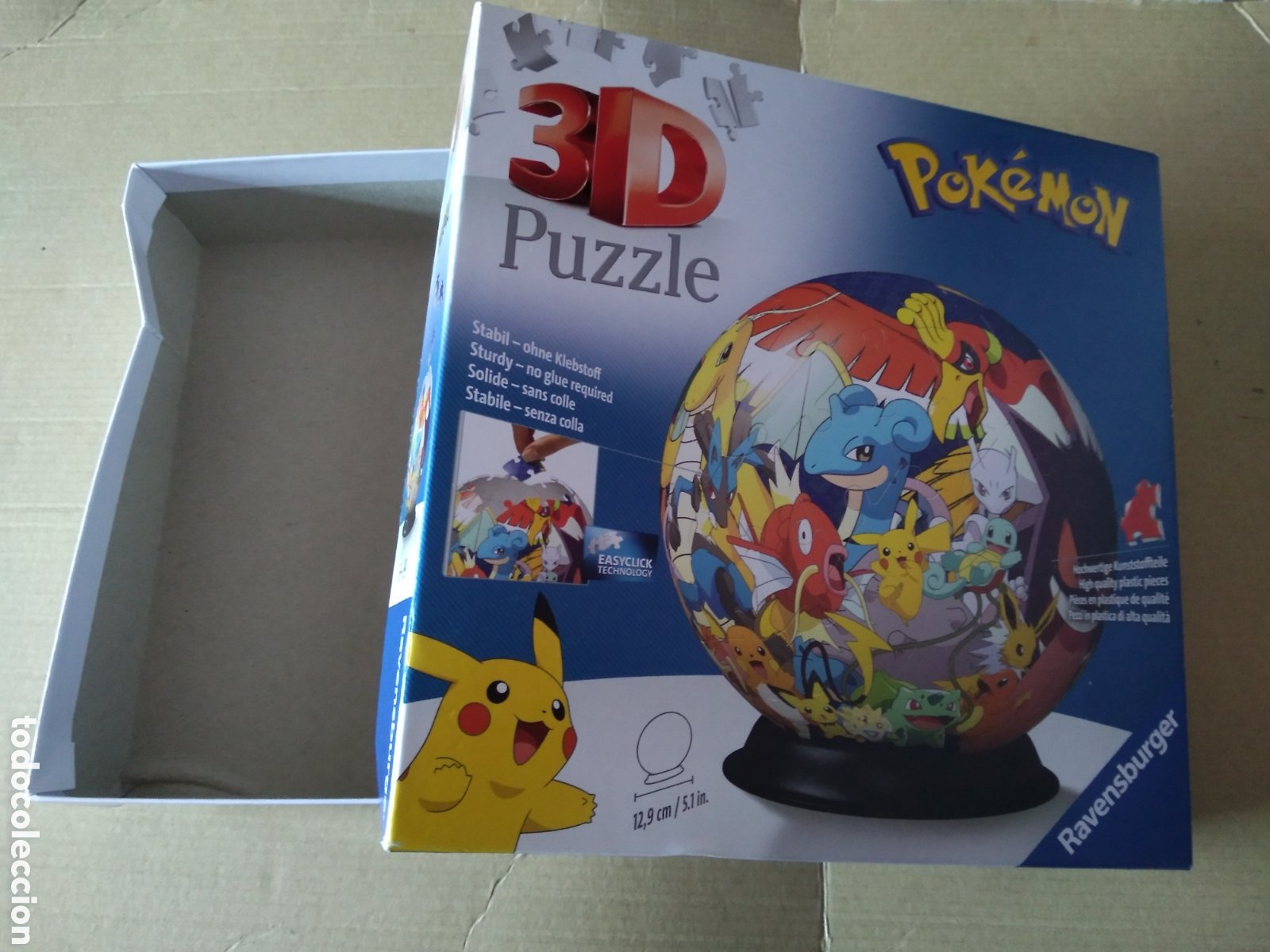 caja vacia puzzle 3d pokemon ravensburger - Buy Other objects made of paper  on todocoleccion