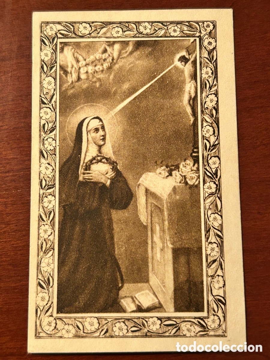 Altri oggetti di carta: ANTIGUA ESTAMPA RELIGIOSA