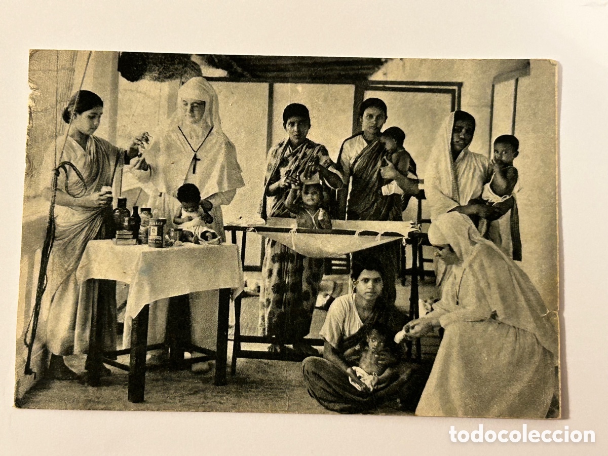 Altri oggetti di carta: RECUERDO DONACI&Oacute;N BAUTISMO INFIELES. OBRA MISIONAL PONTIFICIA.