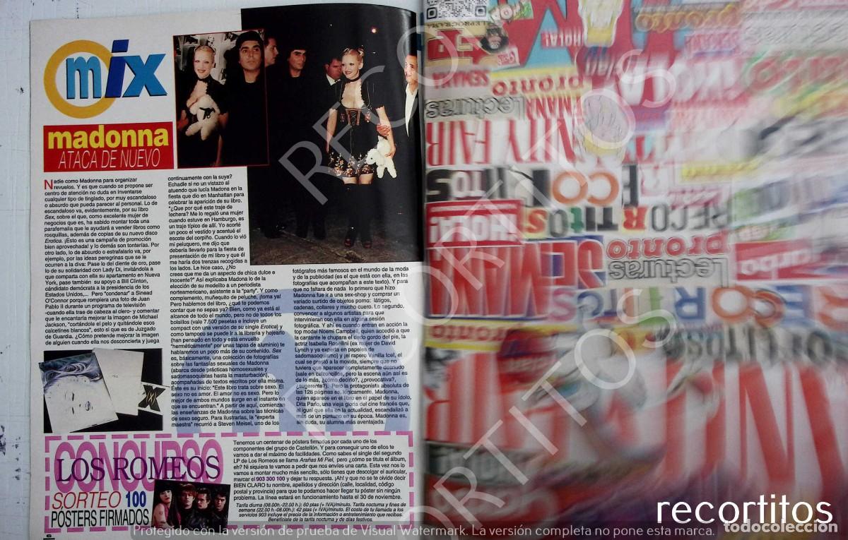 Outros artigos de papel: MADONNA EROTICA SEX 92