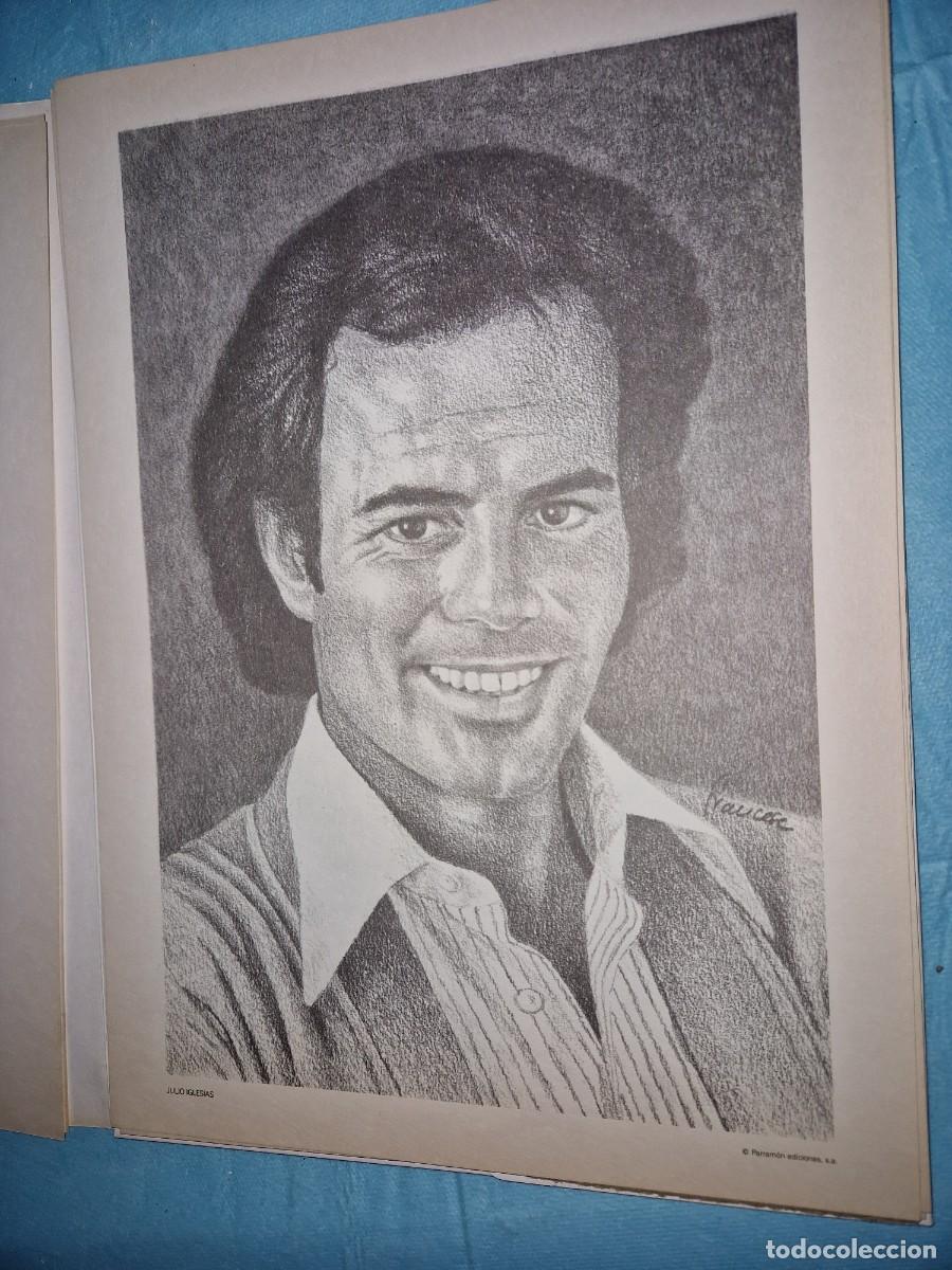 Otros Art&iacute;culos de Coleccionismo en Papel: L&agrave;mina. 36x26 cm. JULIO IGLESIAS Ediciones Parramon