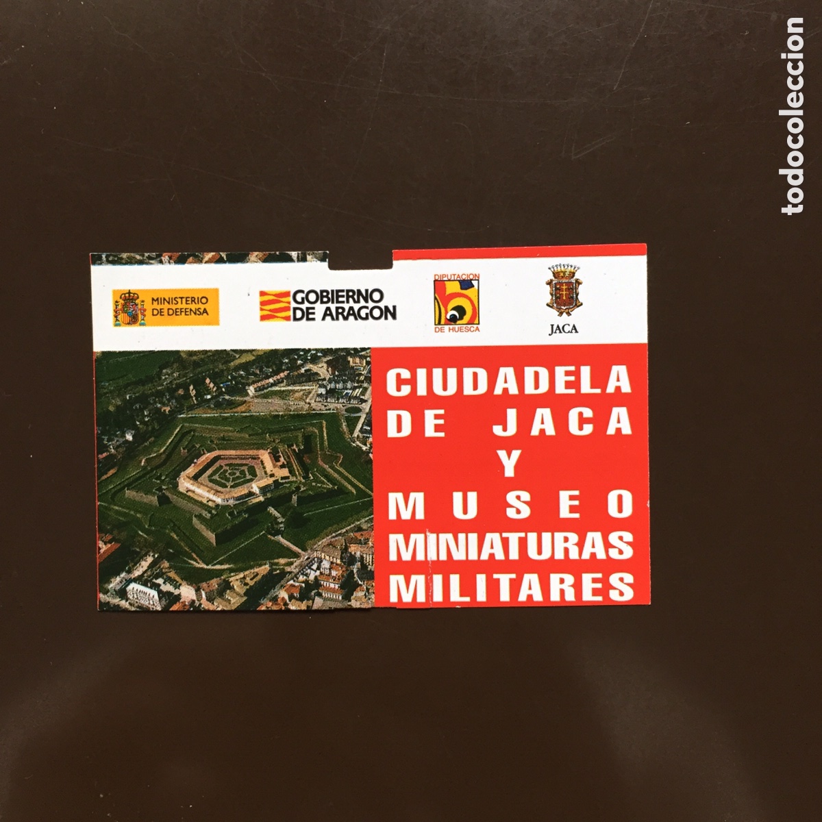 Sammelleidenschaft Andere Papierartikel: ENTRADA CIUDADELA DE JACA Y MUSEO MINIATURAS MILITARES JACA HUESCA