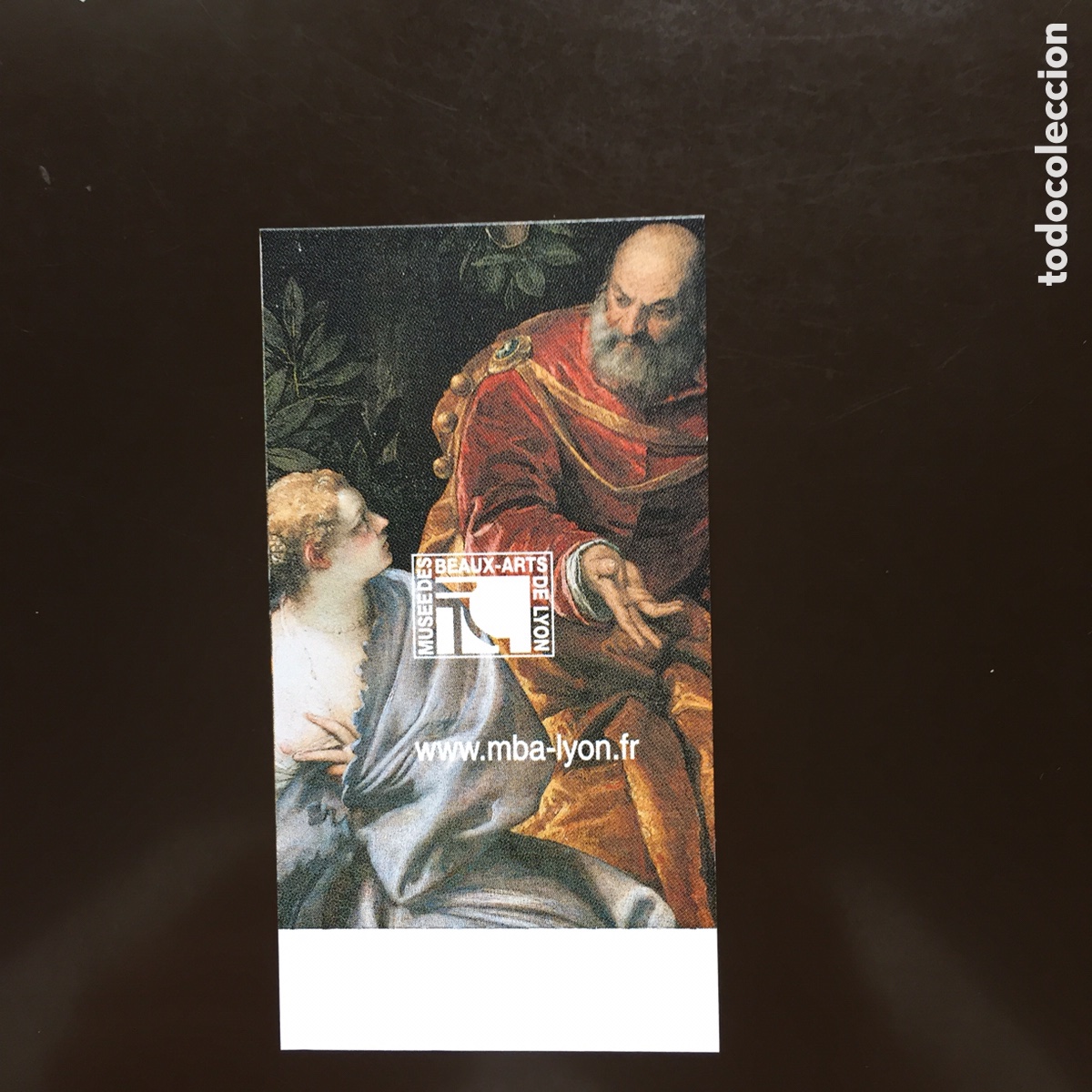 Sammelleidenschaft Andere Papierartikel: ENTRADA MUSEE DES BEAUX-ARTS DE LYON FRANCIA