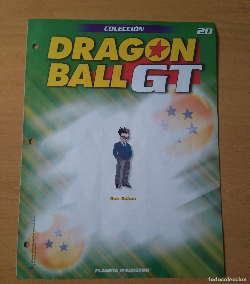 Otros art&iacute;culos de coleccionismo en papel: fasciculo fichas dragon ball gt 2002 sin figura coleccionable coleccion planeta gohan 20