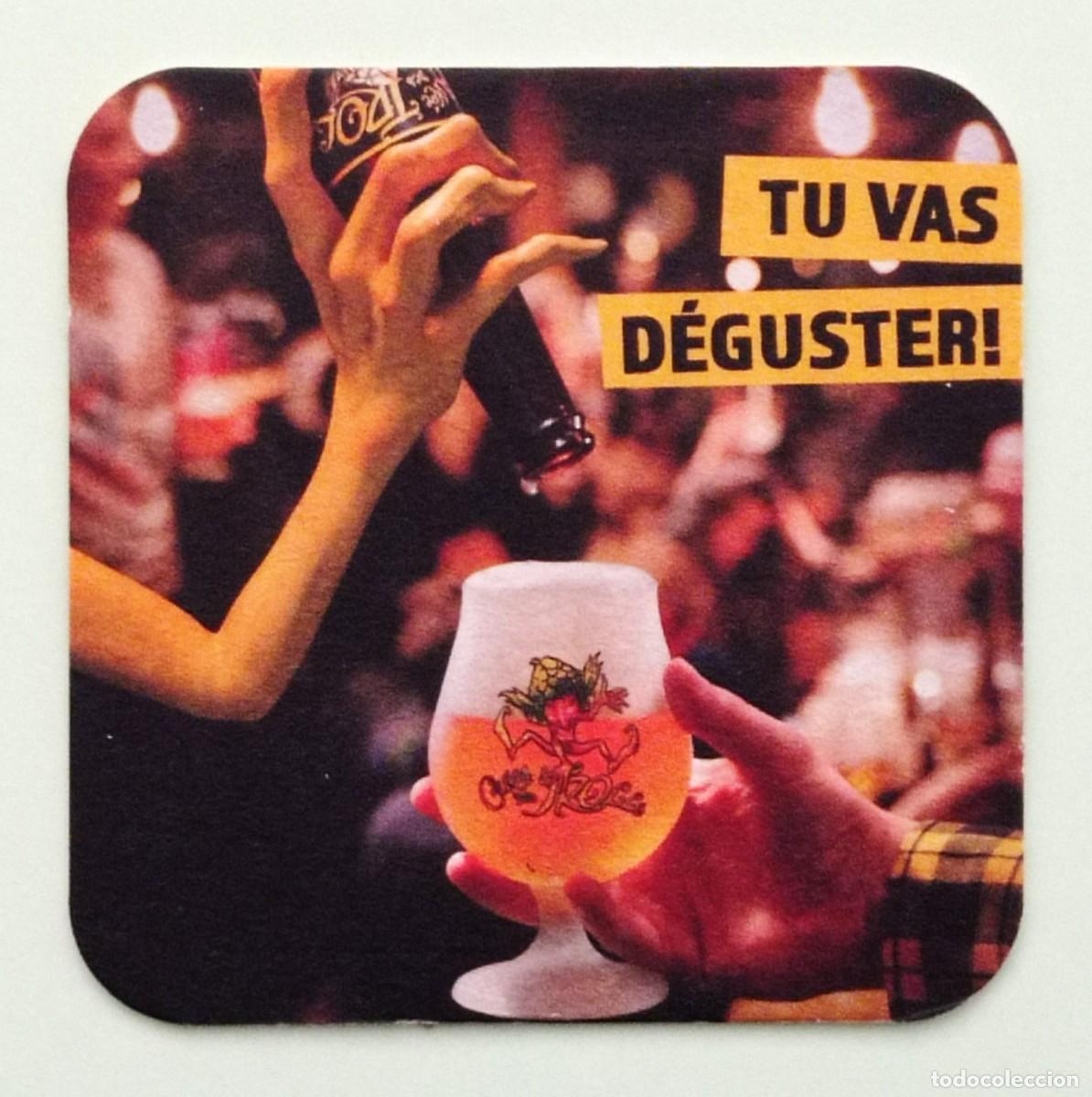 Otros art&iacute;culos de coleccionismo en papel: POSAVASO CERVEZA CUV&Eacute;E DES TROLLS (B&Eacute;LGICA)