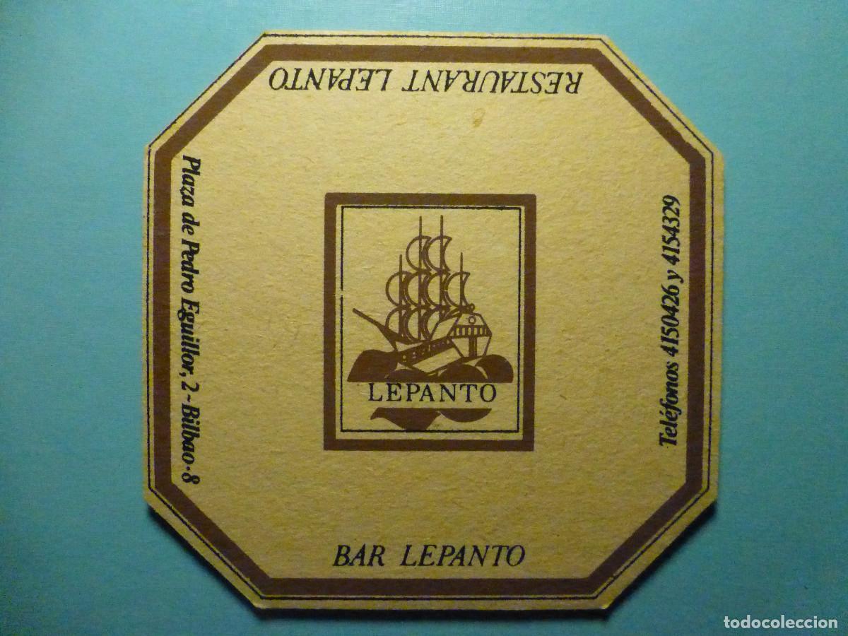 Paper Collecting Others: Posavasos Pubs - Bar Lepanto - Plaza Pedro Eguillo, 2 - Bilbao