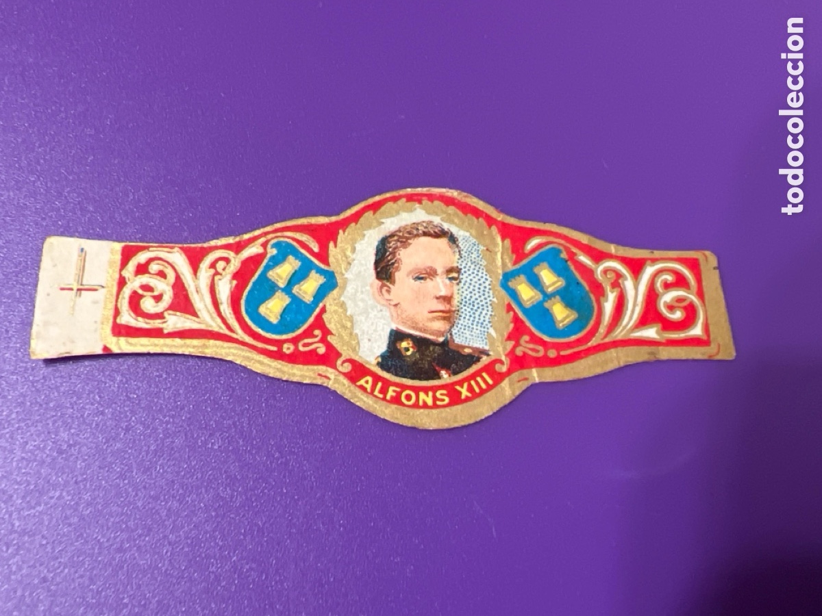 Paper Collecting Others: V3181. VITOLA ALFONSO XIII - VITOLAS CIGAR BANDS BAGUES DE CIGARE BAUCHBINDEN SIGAREN BANDEN