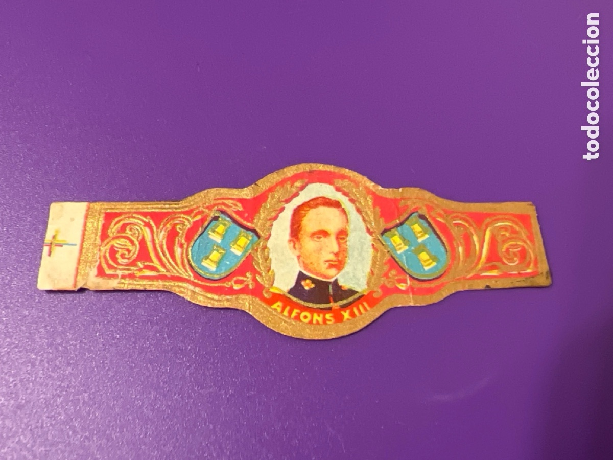 Paper Collecting Others: V3183. VITOLA ALFONSO XIII- VITOLAS CIGAR BANDS BAGUES DE CIGARE BAUCHBINDEN SIGAREN BANDEN