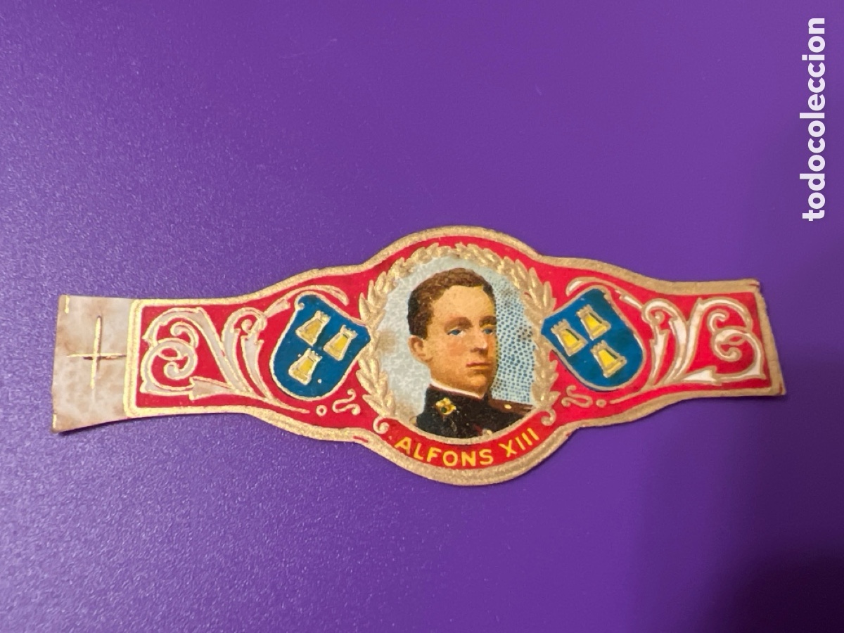 Collectionnisme Papier divers: V3185. VITOLA ALFONSO XIII - VITOLAS CIGAR BANDS BAGUES DE CIGARE BAUCHBINDEN SIGAREN BANDEN