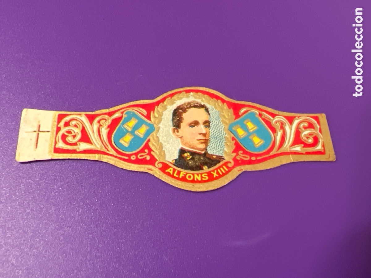 Paper Collecting Others: V3186. VITOLA ALFONSO XIII - VITOLAS CIGAR BANDS BAGUES DE CIGARE BAUCHBINDEN SIGAREN BANDEN