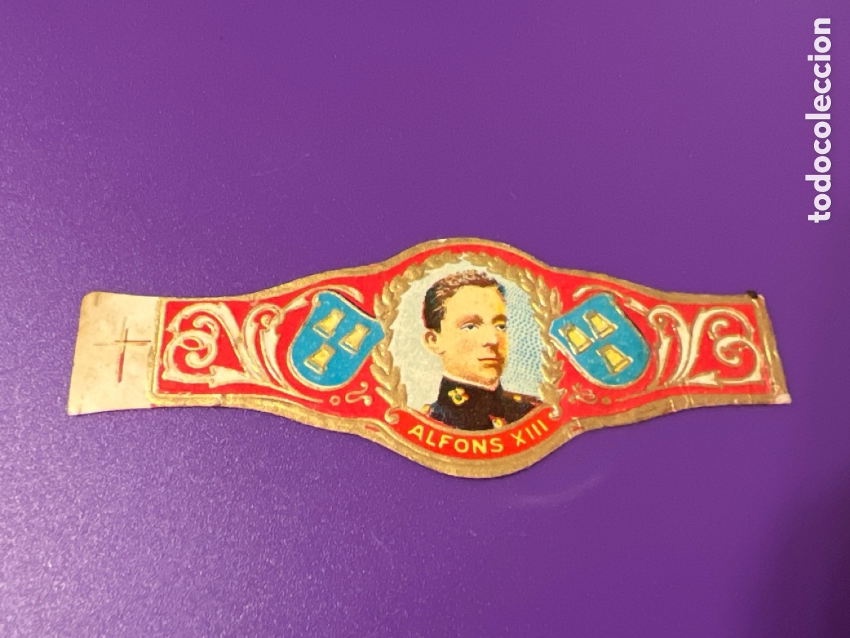 Paper Collecting Others: V3189.. VITOLA ALFONSO XIII - VITOLAS CIGAR BANDS BAGUES DE CIGARE BAUCHBINDEN SIGAREN BANDEN