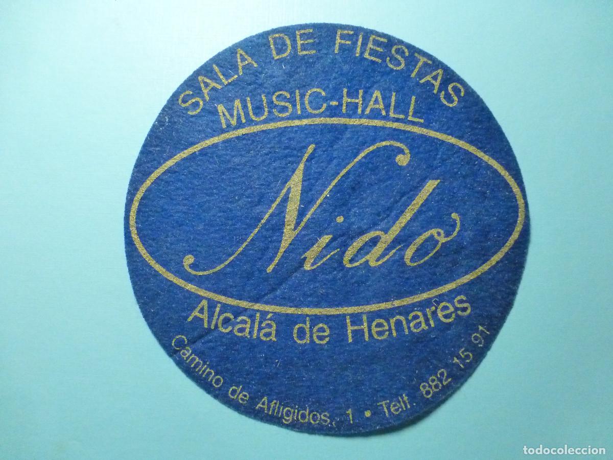 Paper Collecting Others: Posavasos Pubs y Discotecas - Sala de Fiestas Music-Hall - Nido - Alcal&aacute; de Henares - Fieltro