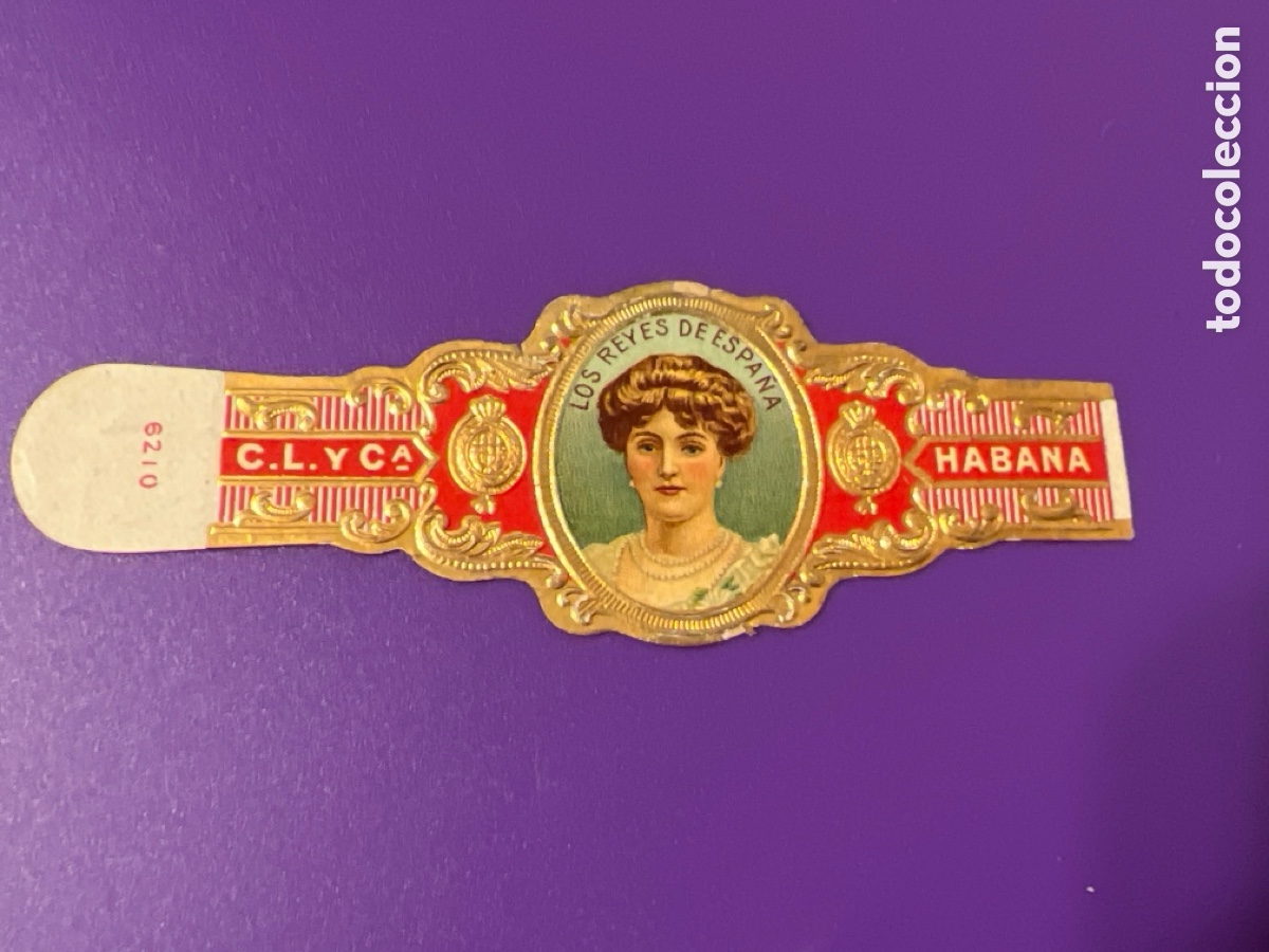 Paper Collecting Others: V3216. VITOLA HABANA - LOS REYES DE ESPA&Ntilde;A