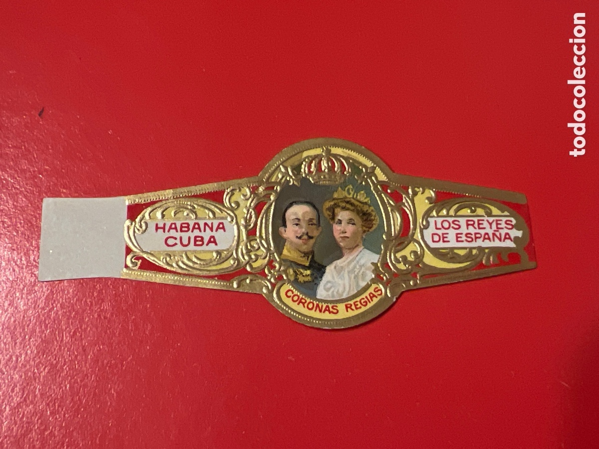 Collectionnisme Papier divers: V3251. VITOLA CORONAS REGIAS - VITOLAS CIGAR BANDS BAGUES DE CIGARE BAUCHBINDEN SIGAREN BANDEN