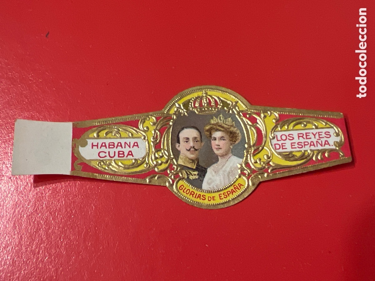 Paper Collecting Others: V3254. VITOLA GLORIAS DE ESPA&Ntilde;A - VITOLAS CIGAR BANDS BAGUES DE CIGARE BAUCHBINDEN SIGAREN BANDEN