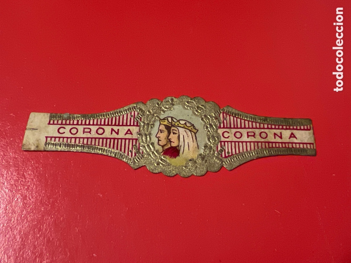 Paper Collecting Others: V3263. VITOLA CORONA - VITOLAS CIGAR BANDS BAGUES DE CIGARE BAUCHBINDEN SIGAREN BANDEN